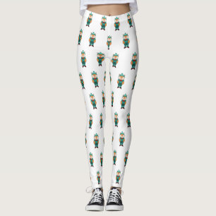 Niedlicher Grünfuchs Leggings