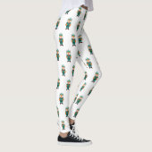Niedlicher Grünfuchs Leggings (Rechts)