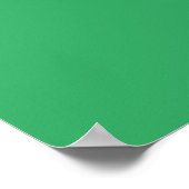 Niedlicher Grünfuchs Poster (Ecke)