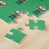Niedlicher Grünfuchs Puzzle (Seite)