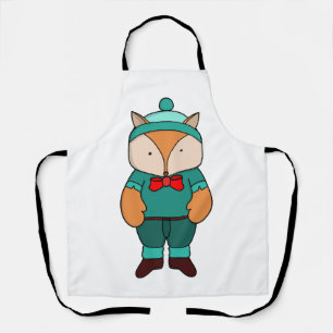 Niedlicher Grünfuchs Schürze