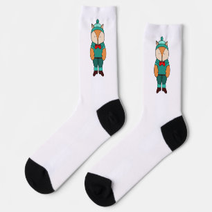 Niedlicher Grünfuchs Socken