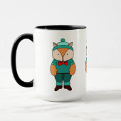 Niedlicher Grünfuchs Tasse (Links)