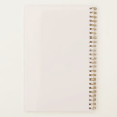 Niedlicher Grüngrasshopper lila Planer (Rückseite)