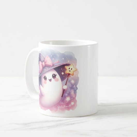 Niedlicher Guss Kaffeetasse (Vorderseite Links)