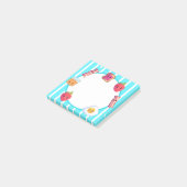 Niedlicher guter Morgen köstliches Frühstück Post-it Klebezettel (angewinkelt)