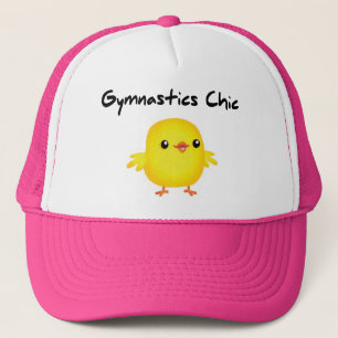 Niedlicher Gymnastikchic-Hut für Gymnasts Truckerkappe