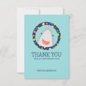 Niedlicher Hai Dankeskarte (Vorderseite)