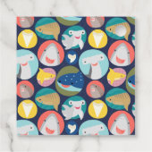 Niedlicher Hai Geschenkanhänger (Rückseite)