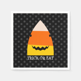 Niedlicher Hai HalloweenPaper Napkin Serviette