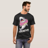 Niedlicher Hai mit Donut T-Shirt (Vorne ganz)