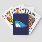 Niedlicher Hai Spielkarten (Rückseite)
