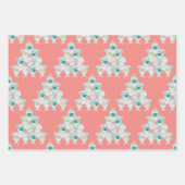 Niedlicher Hai-Weihnachtsbaum Geschenkpapier Set (Vorderseite)