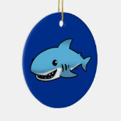 Niedlicher Haifisch Keramikornament (Rechts)
