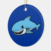 Niedlicher Haifisch Keramikornament (Links)