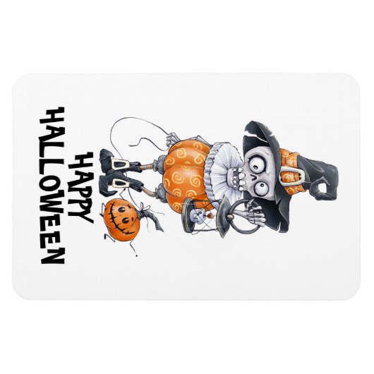 Niedlicher Halbwertszeichen Magnet (Horizontal)