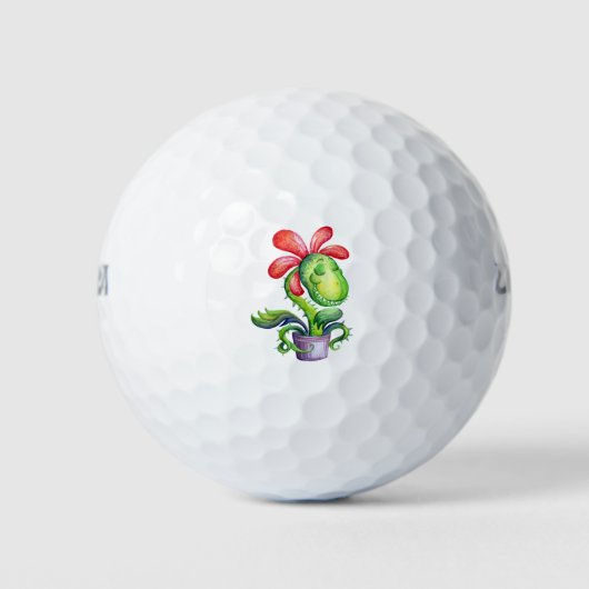 Niedlicher Halbzeitdator des Flugzeug Golfball (Vorderseite)