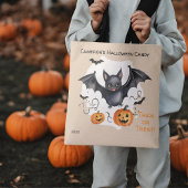 Niedlicher Halloween Bat Candy Trick oder Trete Tasche