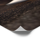 Niedlicher Halloween Beagle Hund Welpe in Costume Poster (Ecke)