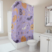 "Niedlicher Halloween-Duschvorhang - Geister, Pump Duschvorhang (Beispiel)