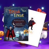 Niedlicher Halloween-Event-Trunk oder Leckerei für Einladung