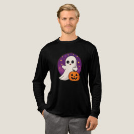"Niedlicher Halloween-Geist mit Candy Bag-T - Shir Tri-Blend Shirt