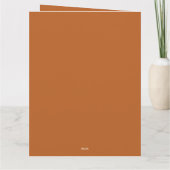 Niedlicher Halloween-Geist mit Strümpfen Halloween Karte (Rückseite)