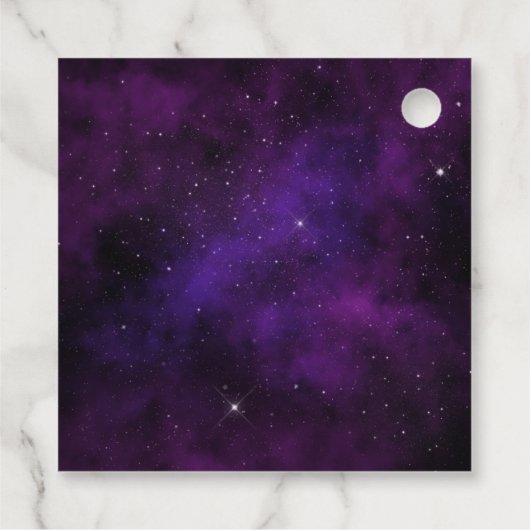 Niedlicher Halloween-Geistertrick oder -Treat Geschenkanhänger (Rückseite)