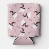 Niedlicher Halloween Ghost Can Cooler Dosenkühler (Vorderseite)