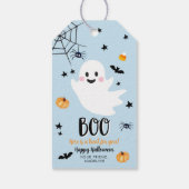 Niedlicher Halloween Ghost Spooktacular Geschenkanhänger (Rückseite)