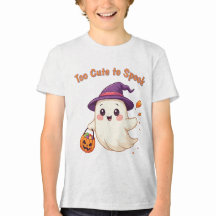 Niedlicher Halloween-Ghost-T - Shirt für Jungen un