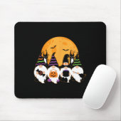 Niedlicher Halloween-Gnome-Spooky-Gartentrick oder Mousepad (Mit Mouse)