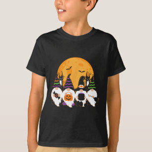 Niedlicher Halloween-Gnome-Spooky-Gartentrick oder T-Shirt