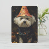 Niedlicher Halloween-Hund (Stehend Vorderseite)