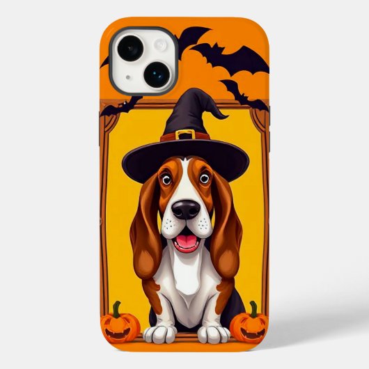 Niedlicher Halloween-Hund Case-Mate iPhone Hülle (Rückseite)