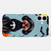 Niedlicher Halloween-Hund Case-Mate iPhone Hülle (Rückseite (Horizontal))