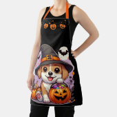 Niedlicher Halloween-Hund/Welpe Schürze (InSitu)