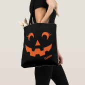 Niedlicher Halloween-Jack O'Lantern Doppelsieb Pum Tasche (Von Nahem)