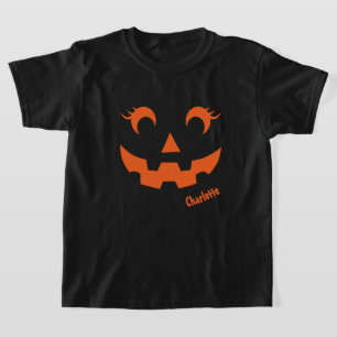 Niedlicher Halloween Jack O'Lantern Personalisiert T-Shirt