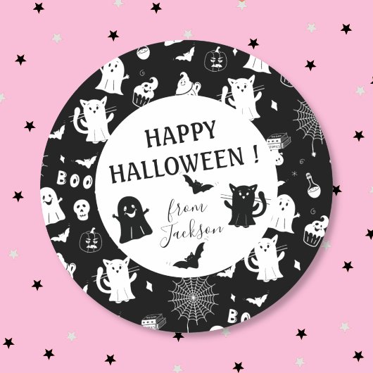 Niedlicher Halloween Kid Sticker