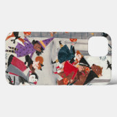 Niedlicher Halloween-Kinderkostüm-Trick und Lecker Case-Mate iPhone Hülle (Rückseite (Horizontal))