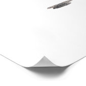 Niedlicher Halloween-Kinderkostüm-Trick und Lecker Poster (Ecke)