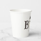 Niedlicher Halloween Paper Cup - "Boo Ghost" mit B Pappbecher (Rechts)