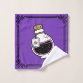 Niedlicher Halloween-Pop Badhandtuch Set (Waschlappen)