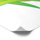 Niedlicher Halloween Pumpkin Jack-O-Lantern Poster (Ecke)