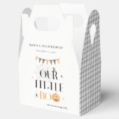 Niedlicher Halloween Pumpkin Little Boo Kindergebu Geschenkschachtel (Geöffnet)