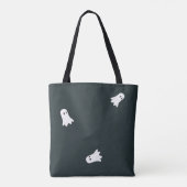 Niedlicher Halloween Pumpkin und Geistertrick oder Tasche (Rückseite)