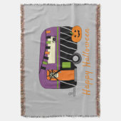 Niedlicher Halloween RV Camper individuell einstel Decke (Vorderseite Vertikal)