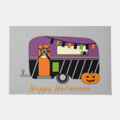 Niedlicher Halloween RV Camper individuell einstel Fußmatte (Vorderseite)