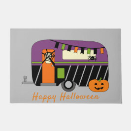 Niedlicher Halloween RV Camper individuell einstel Fußmatte